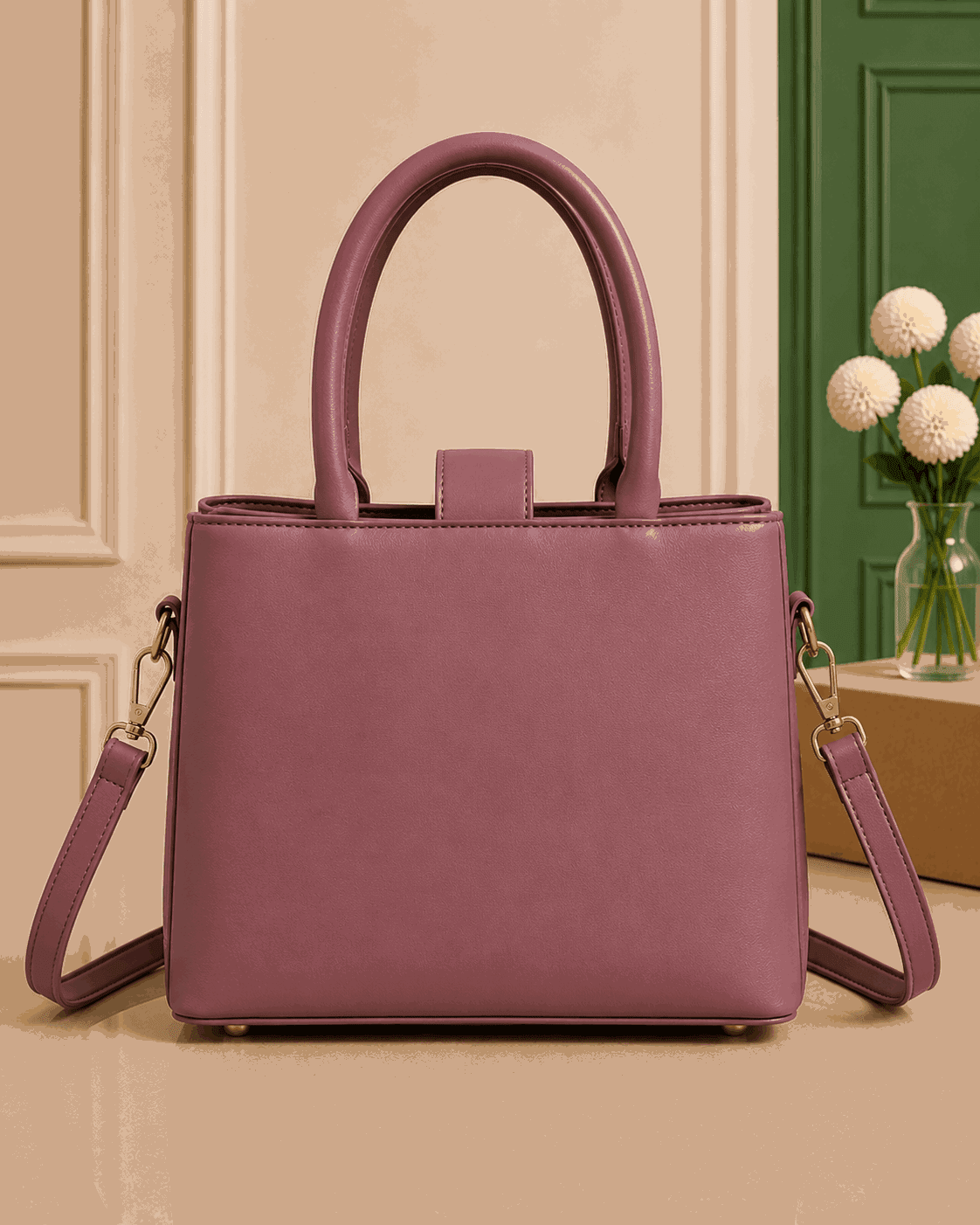 Classic chcekered Pattern Handbag - Nishat Creative Store