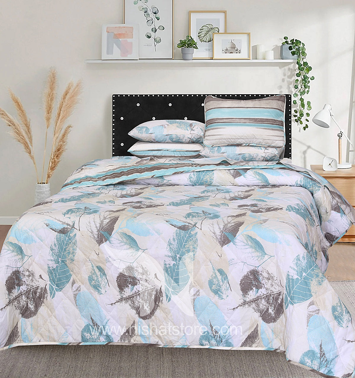 Quilted Comforter Set 4 Pcs Design 853