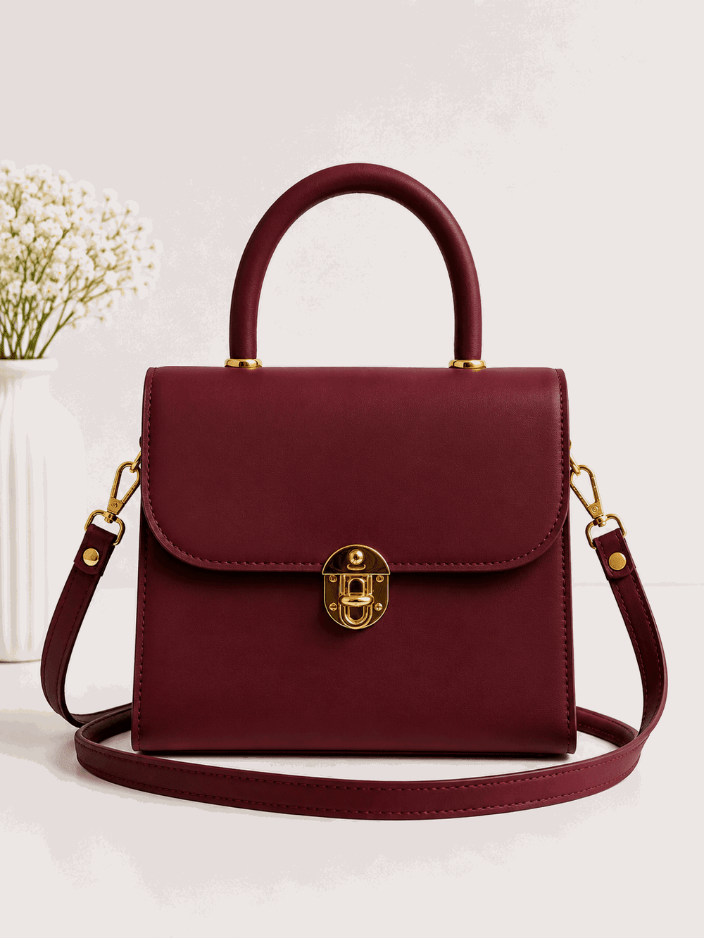 Croco Vault satchel Hand Bag - Nishat Creative Store
