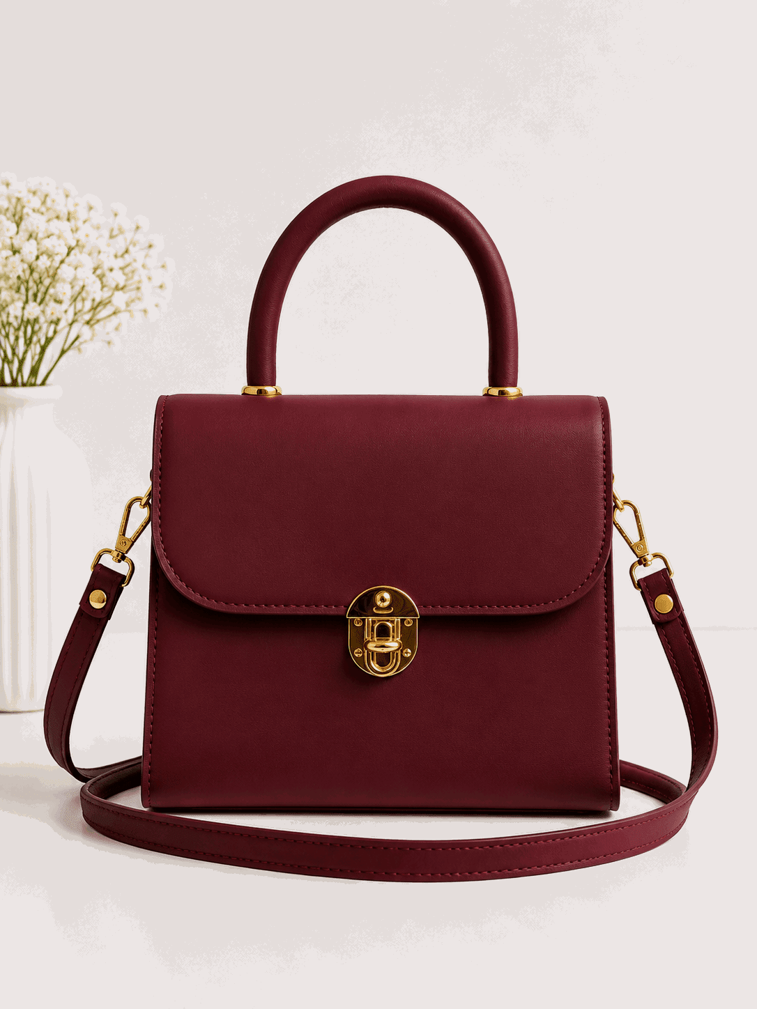 Croco Vault satchel Hand Bag - Nishat Creative Store