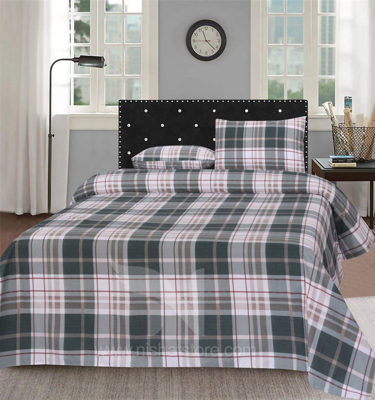 Double Bed Sheet Design NC - C 3740 - Nishat Creative Store
