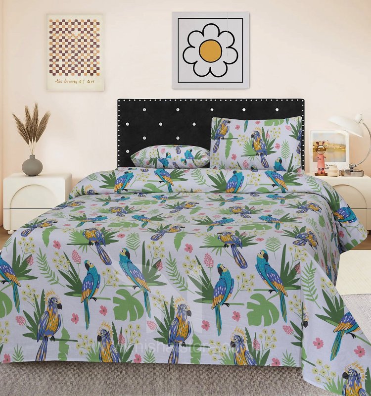 Double Bed Sheet Design NC - C 3788 - Nishat Creative Store