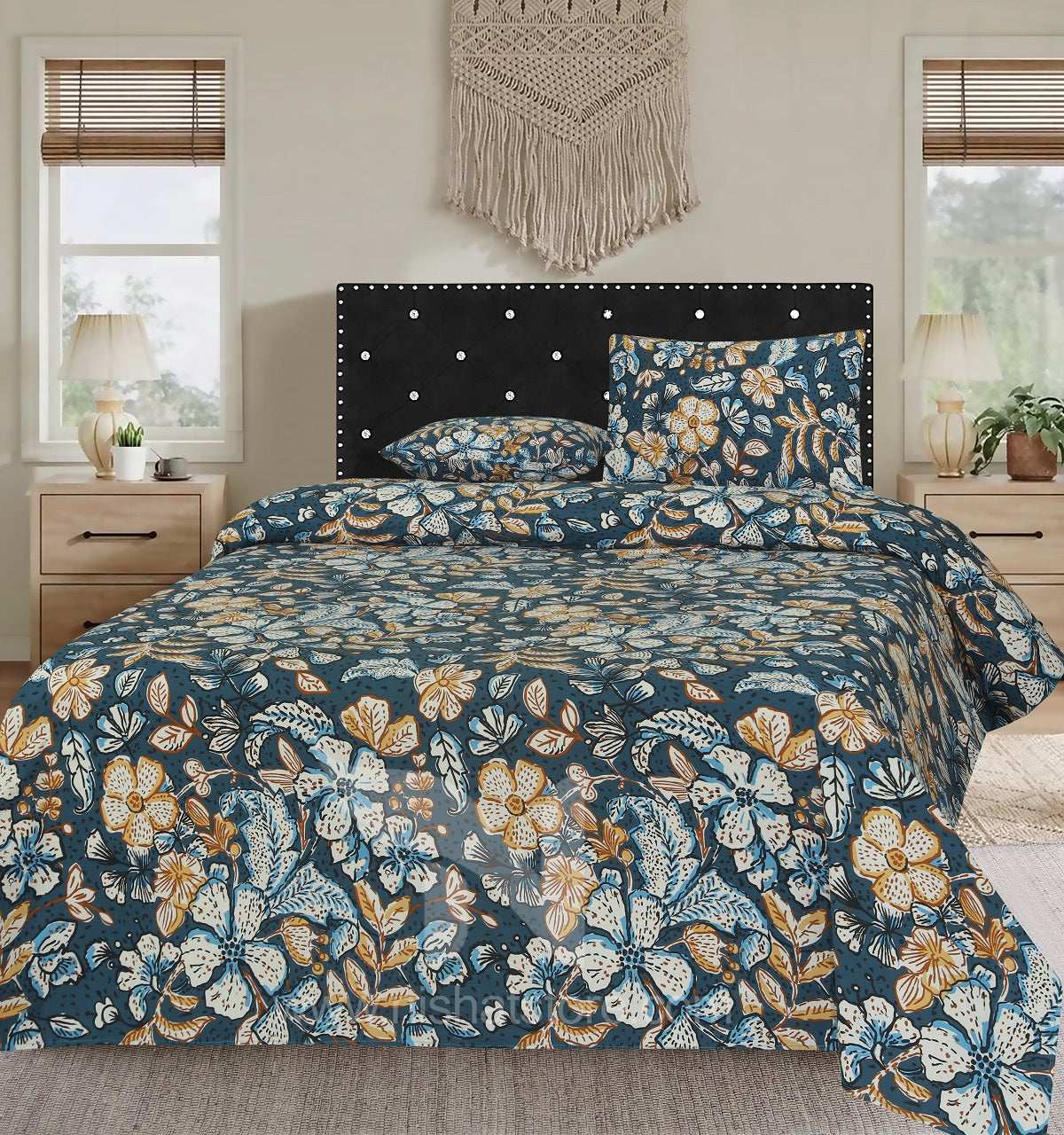 Double Bed Sheet Design NC-C 6033 - Nishat Creative Store
