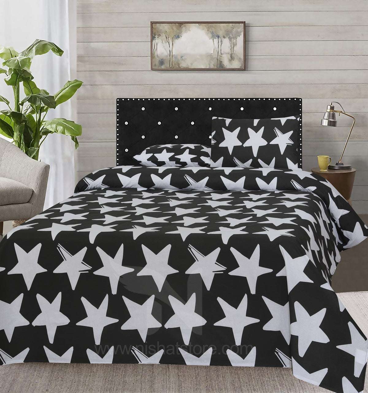 Double Bed Sheet Design NC-C 6043 - Nishat Creative Store