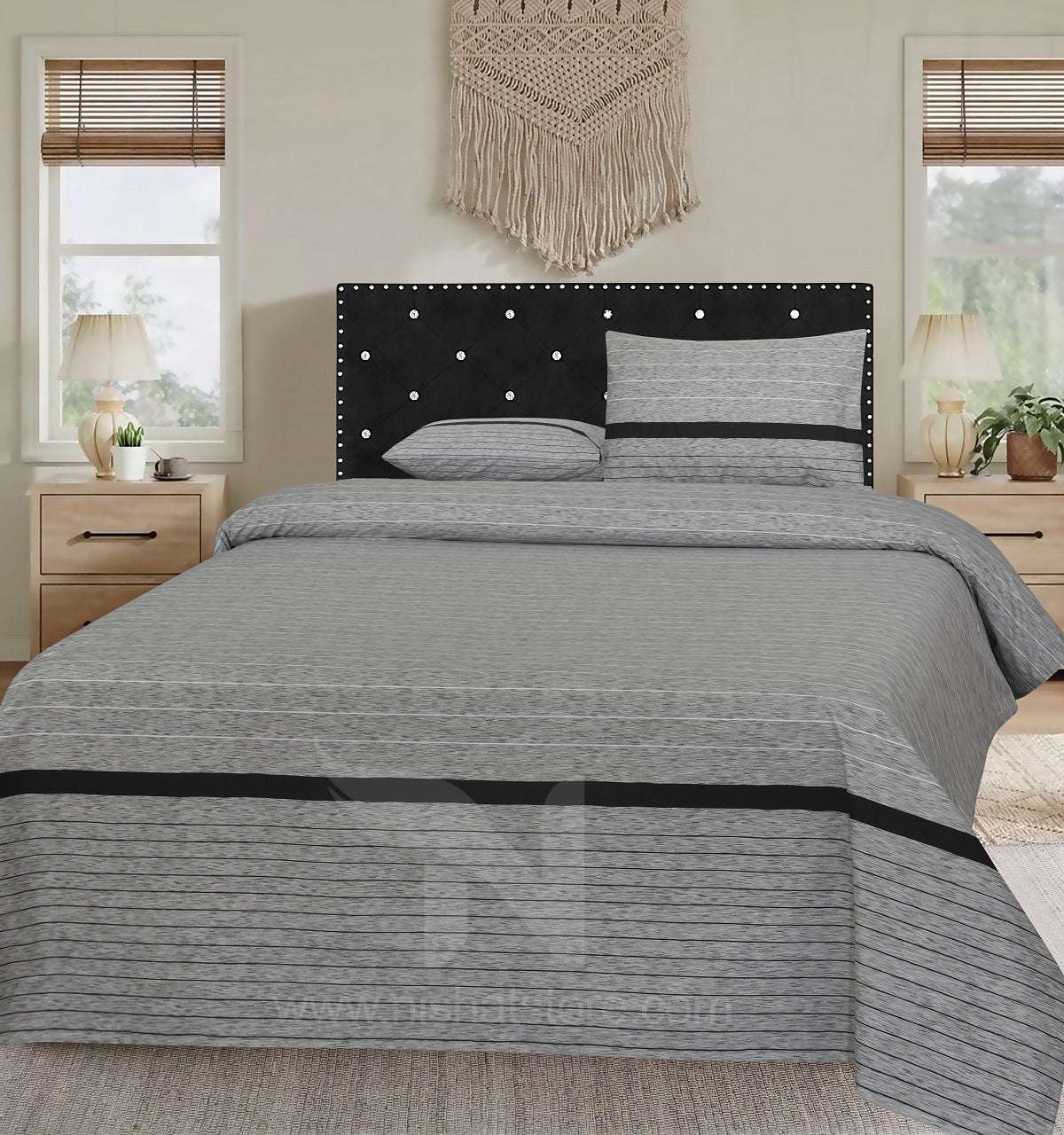 Double Bed Sheet Design NC-C 6048 - Nishat Creative Store