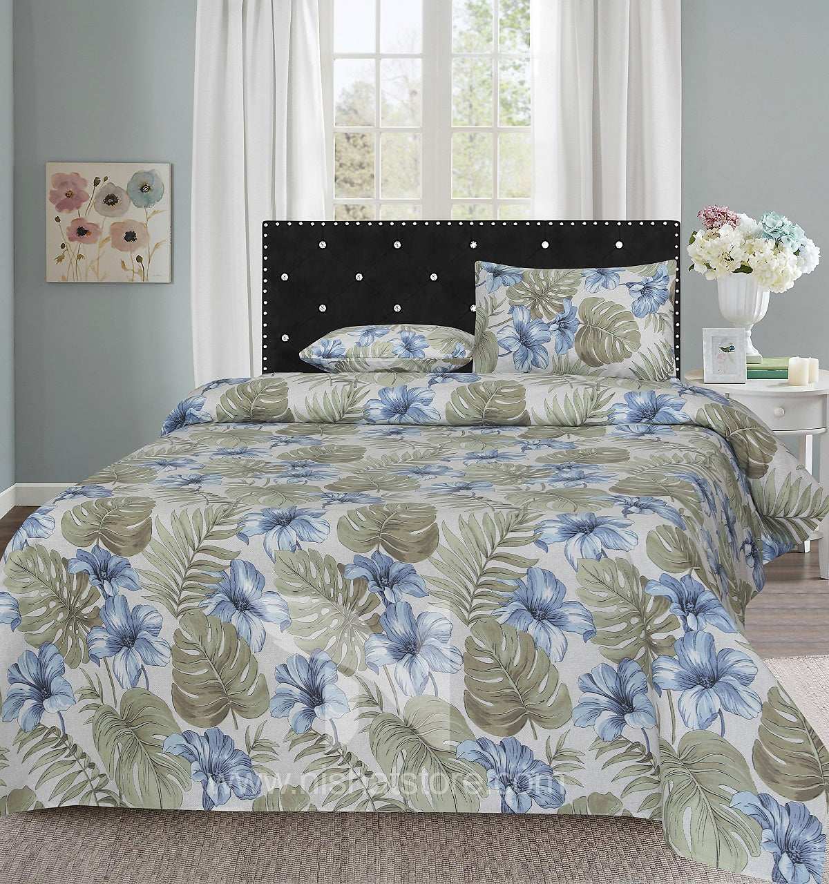 Double Bed Sheet Design NC-C 6074 - Nishat Creative Store