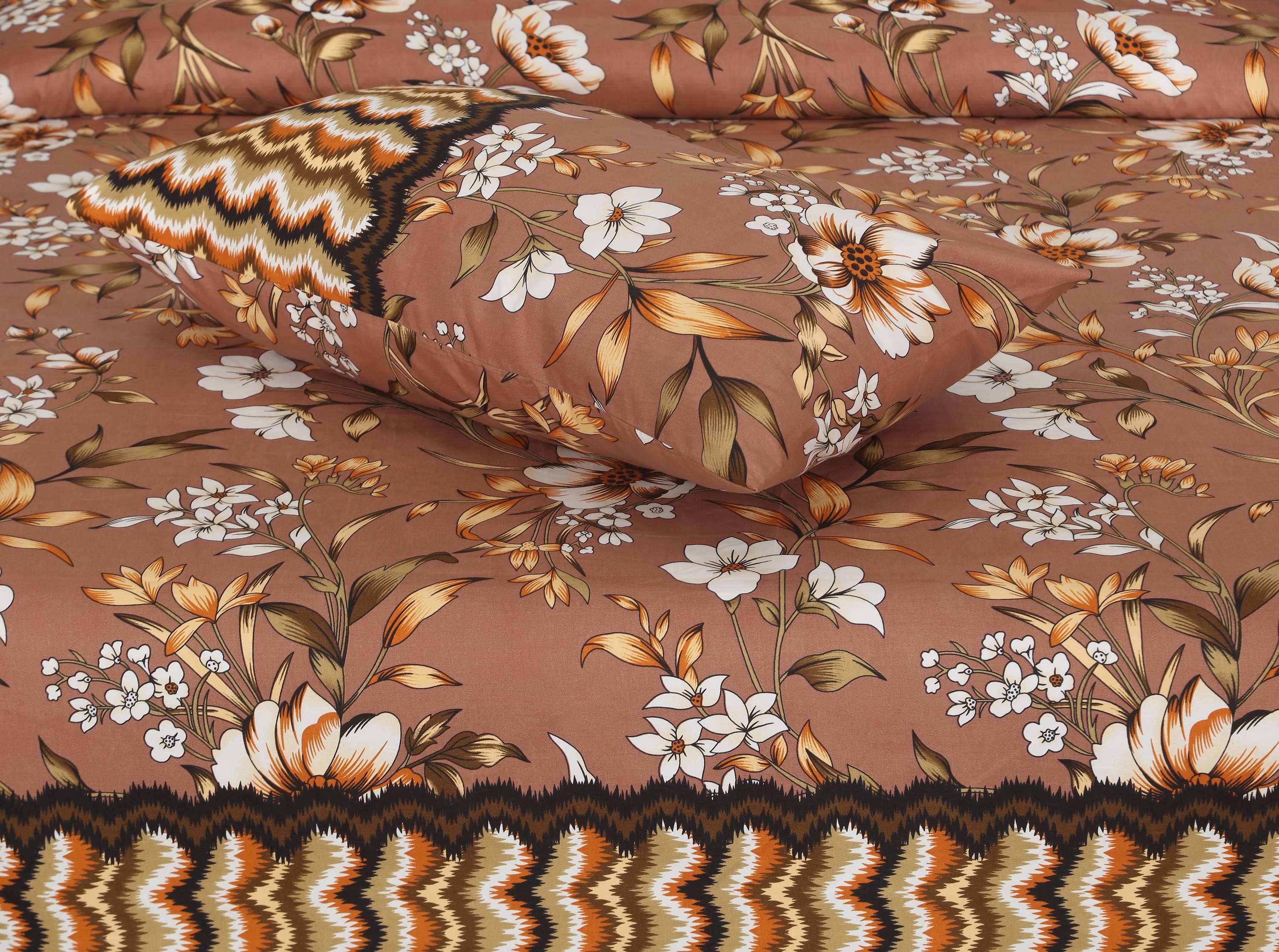 Double Bed Sheet Design NC-C 6083 - Nishat Creative Store
