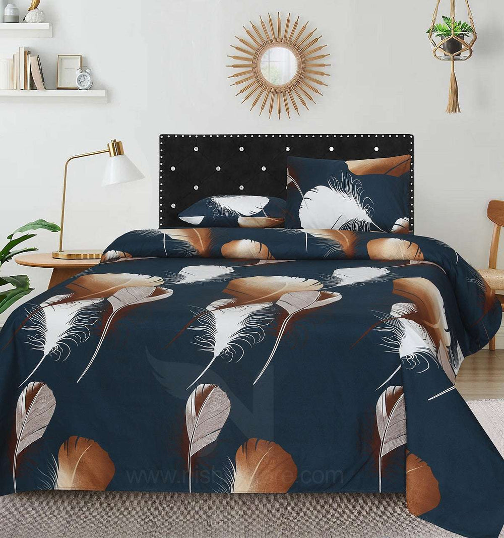 Double Bed Sheet Design NC-C 6095 - Nishat Creative Store