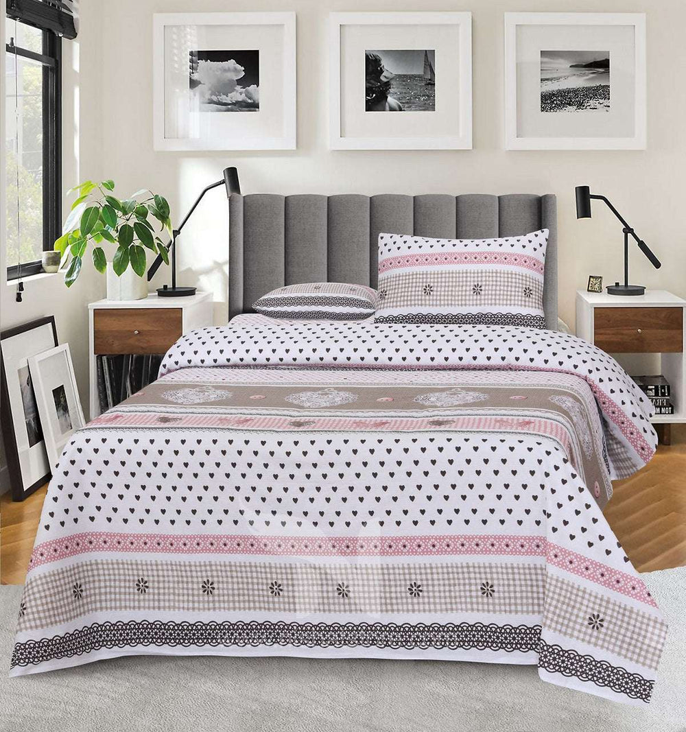 Double Bed Sheet Design NC-C 7033 - Nishat Creative Store