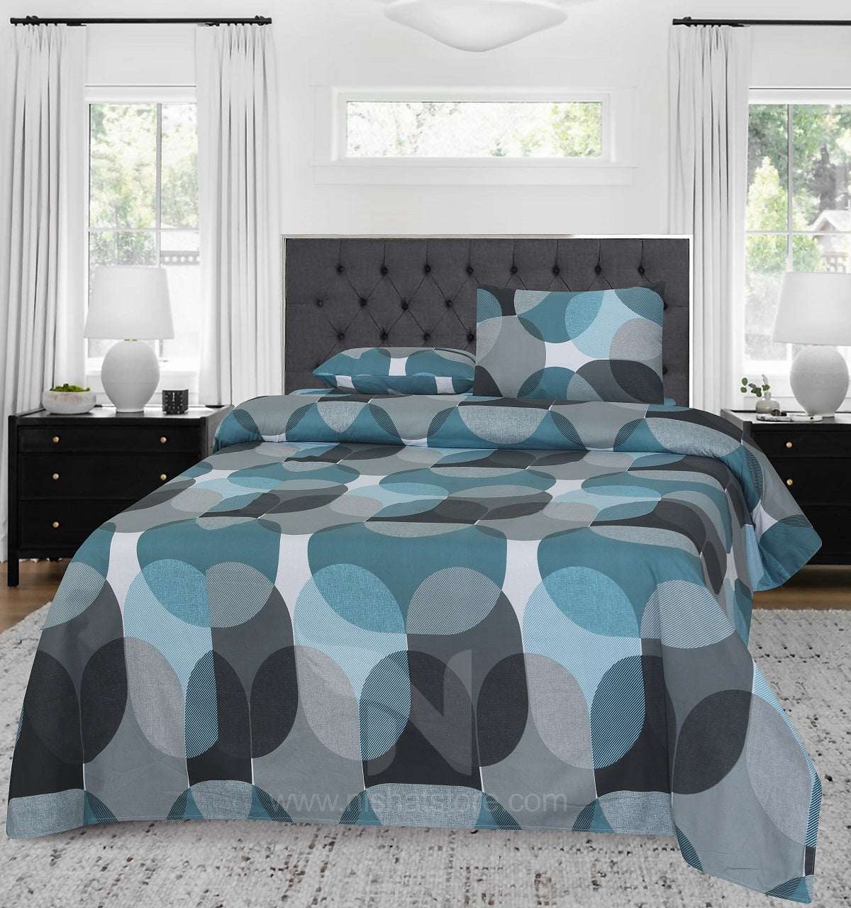 Double Bed Sheet Design NC-C 7061 - Nishat Creative Store