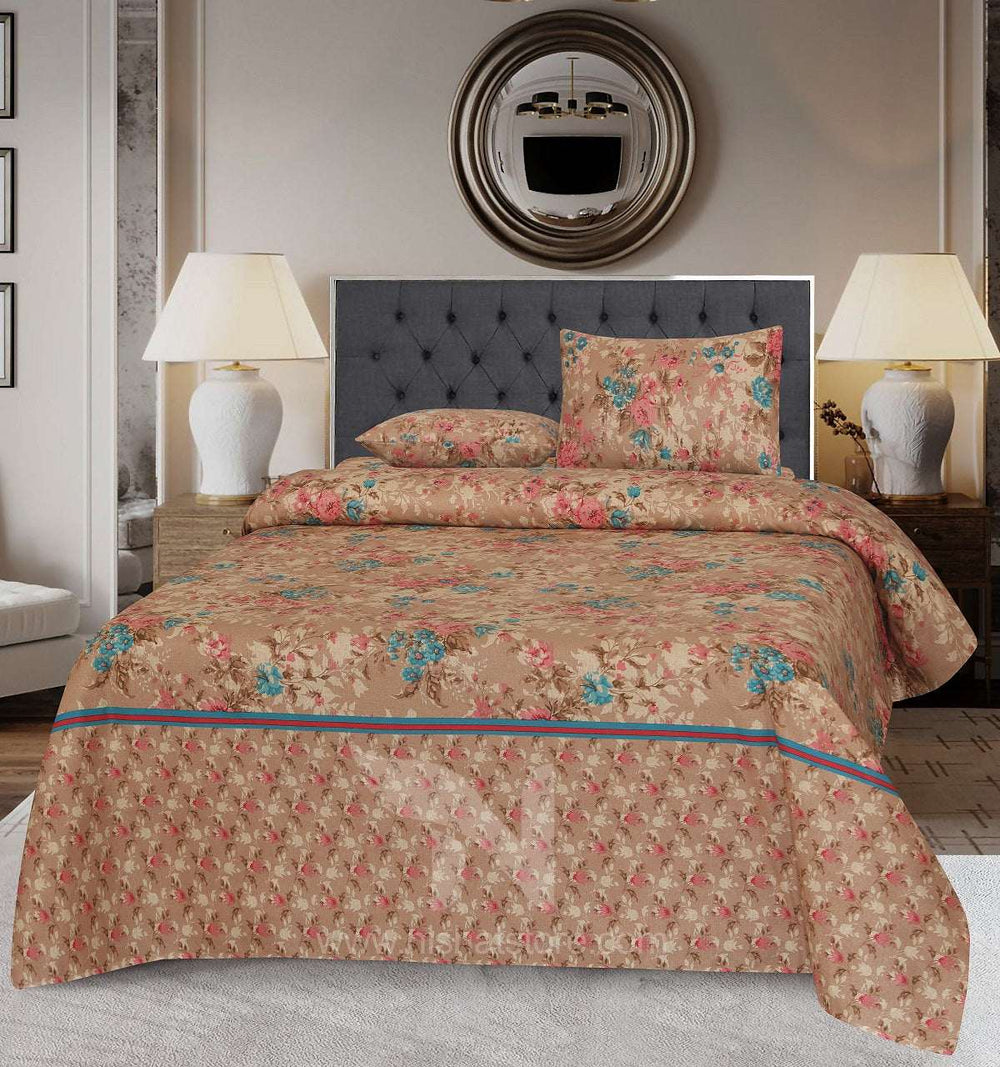 Double Bed Sheet Design NC-C 7063 - Nishat Creative Store