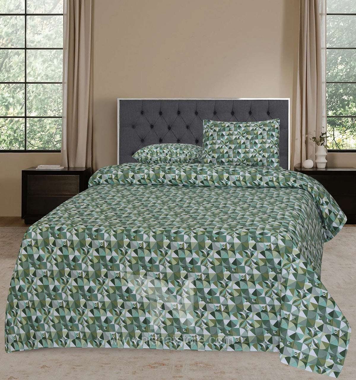 Double Bed Sheet Design NC-C 7087 - Nishat Creative Store