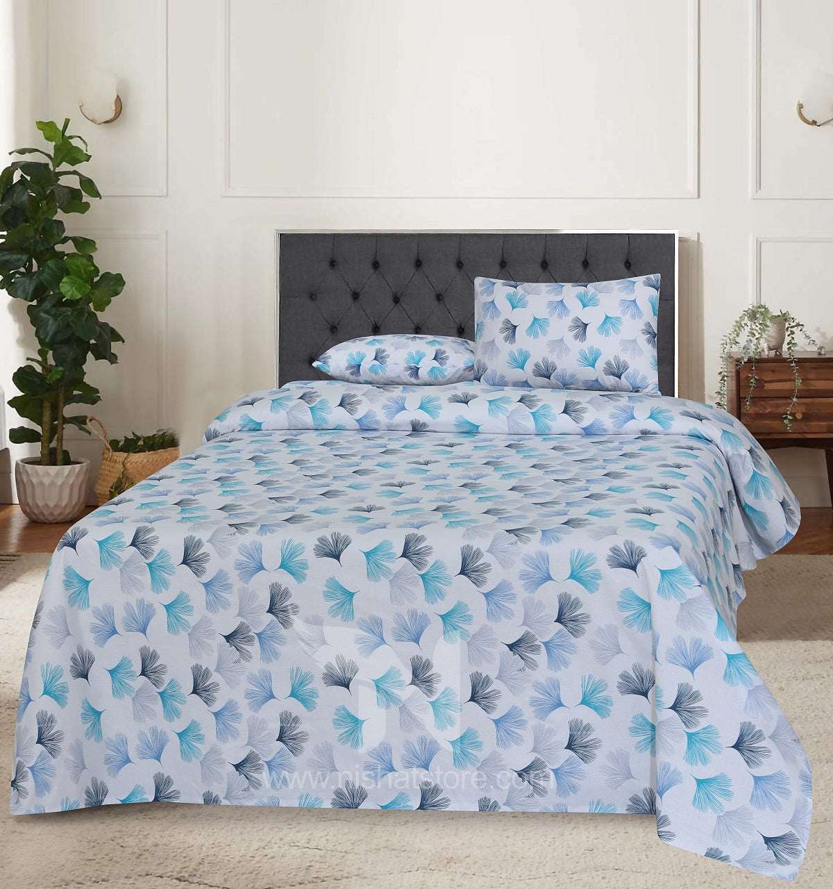 Double Bed Sheet Design NC-C 7091 - Nishat Creative Store
