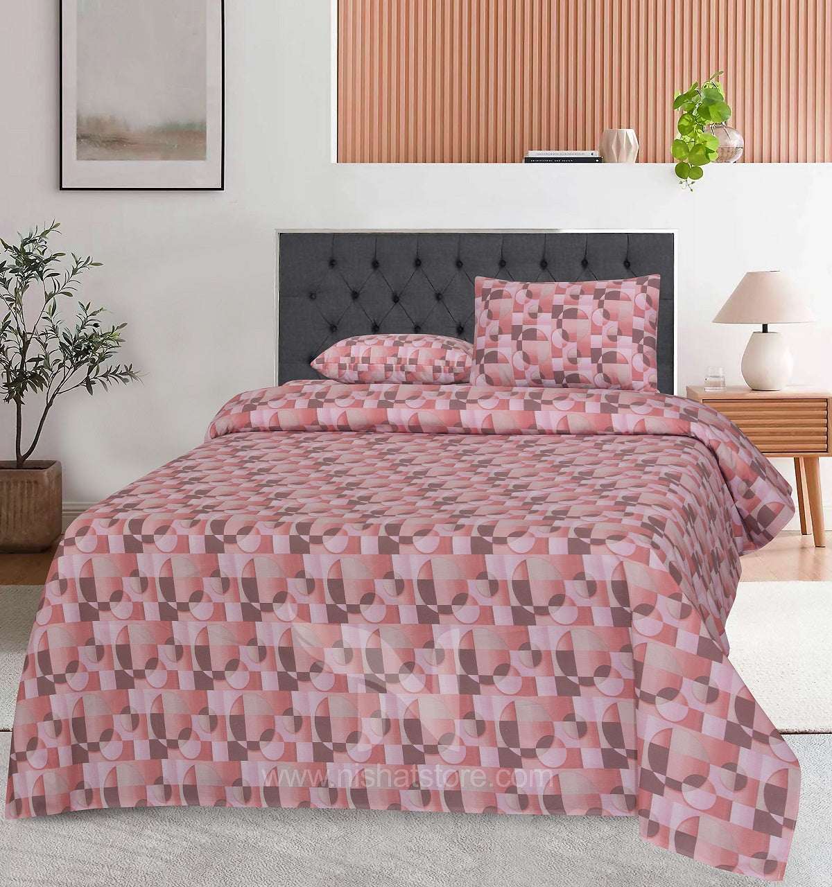 Double Bed Sheet Design NC-C 7094 - Nishat Creative Store