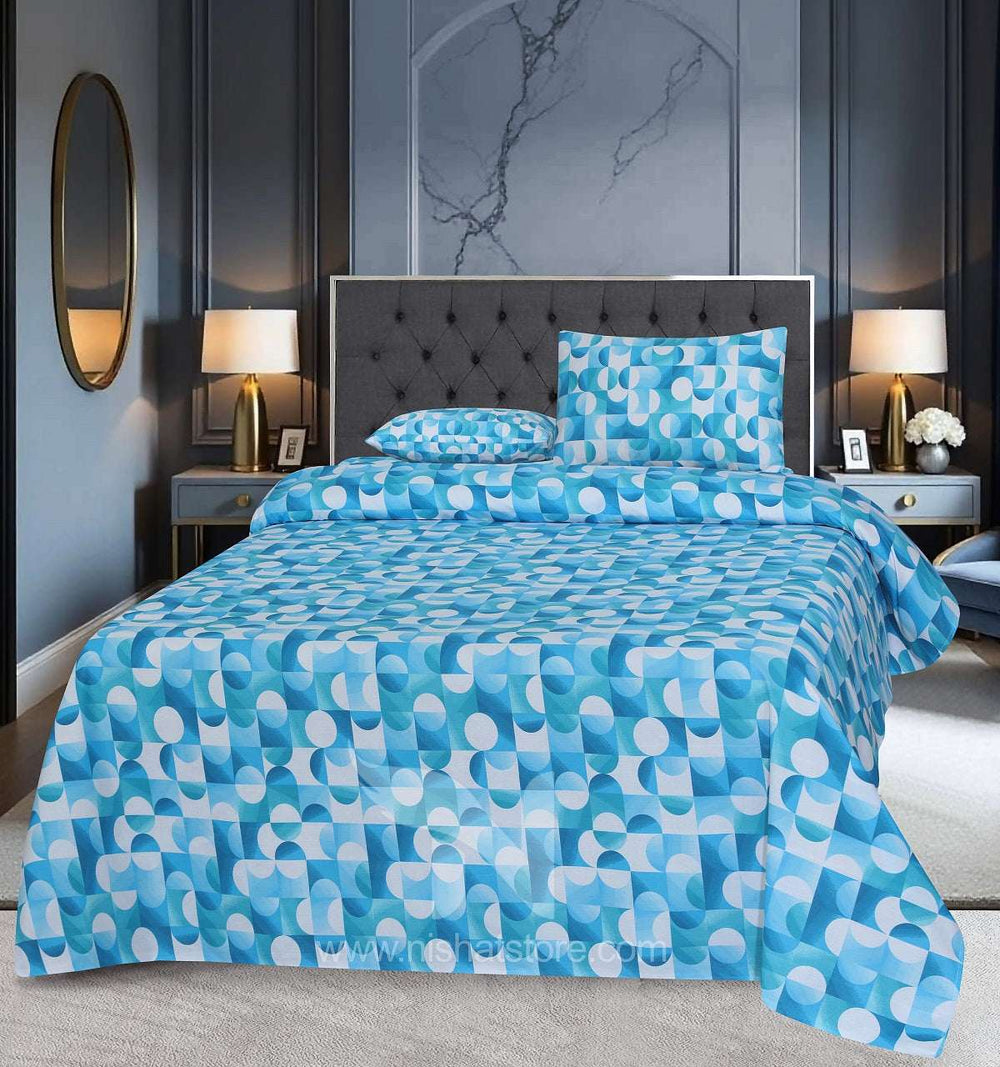 Double Bed Sheet Design NC-C 7098 - Nishat Creative Store