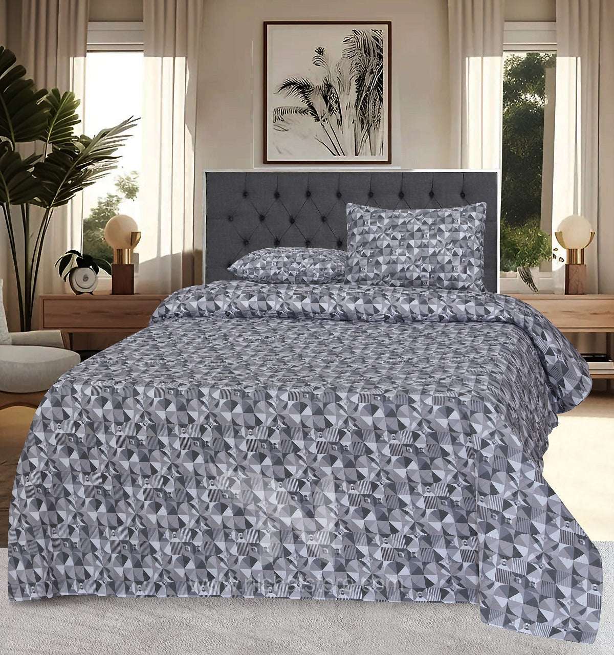 Double Bed Sheet Design NC-C 7105 - Nishat Creative Store