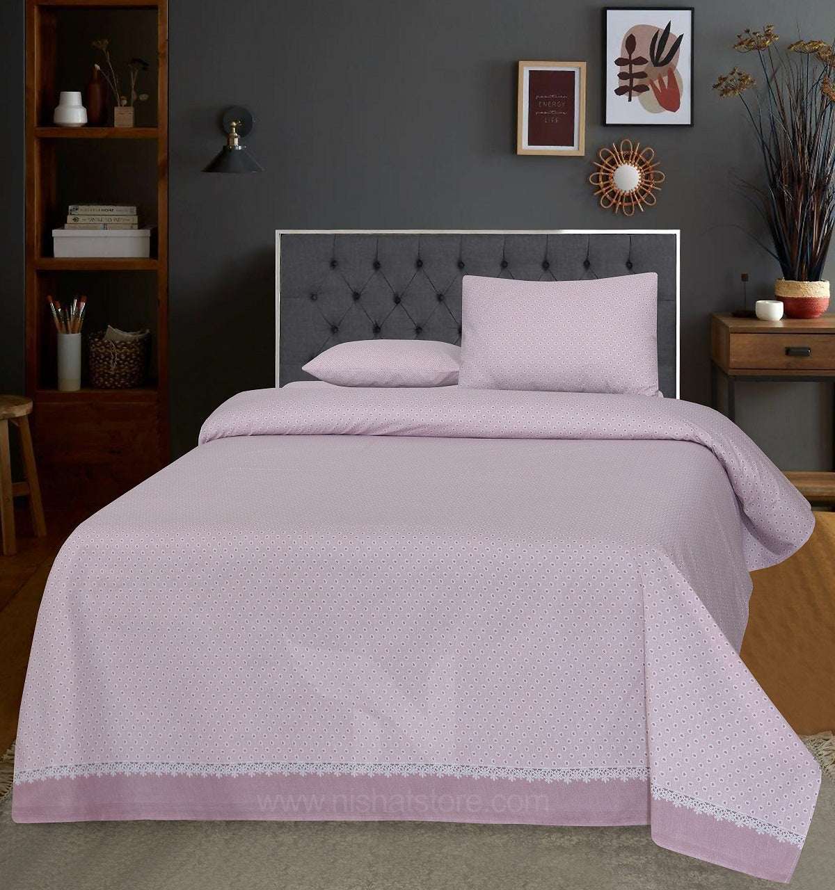 Double Bed Sheet Design NC-C 7110 - Nishat Creative Store