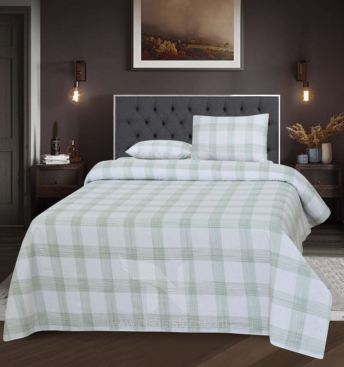 Double Bed Sheet Design NC-C 7124 - Nishat Creative Store