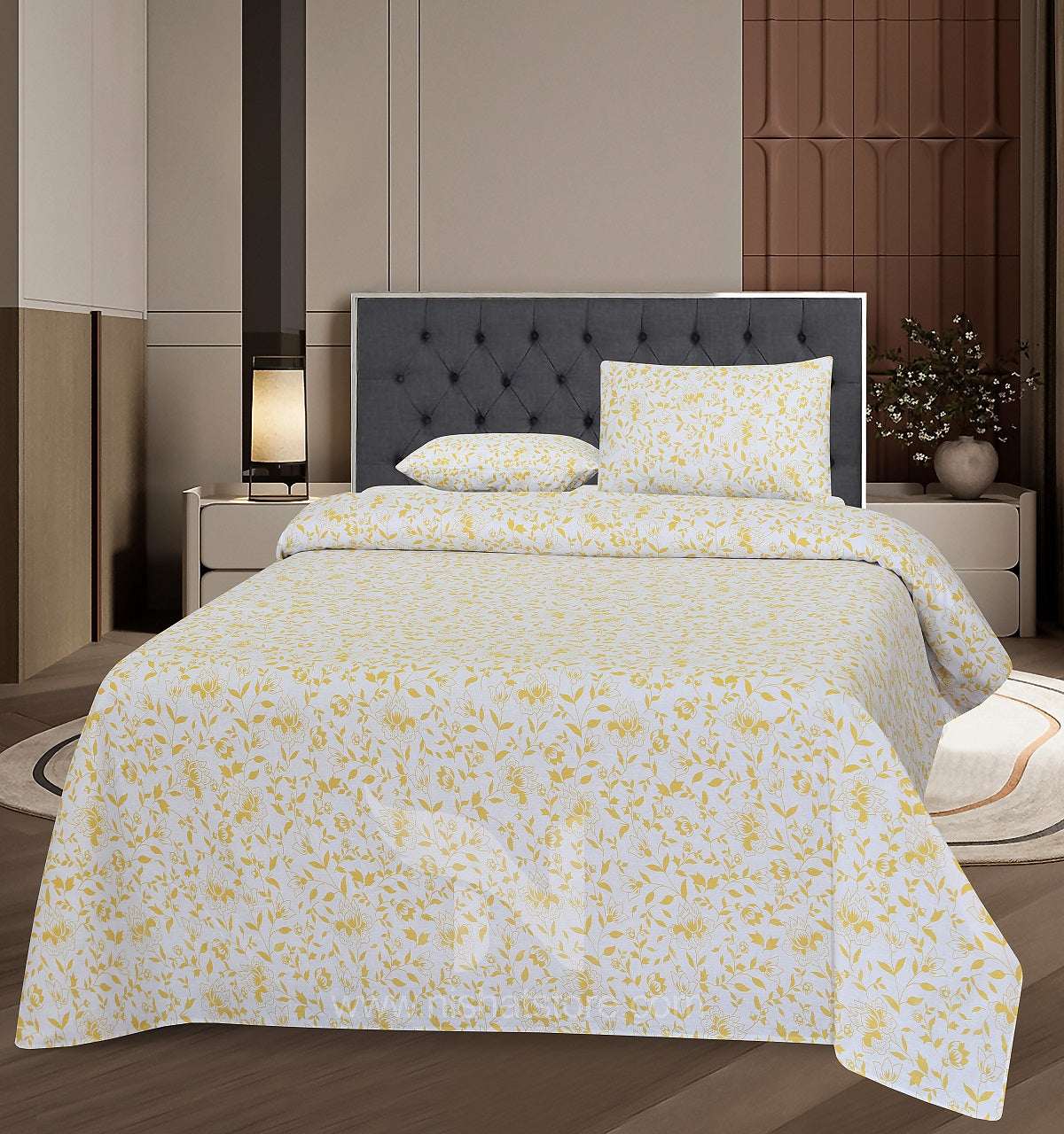 Double Bed Sheet Design NC-C 7128 - Nishat Creative Store