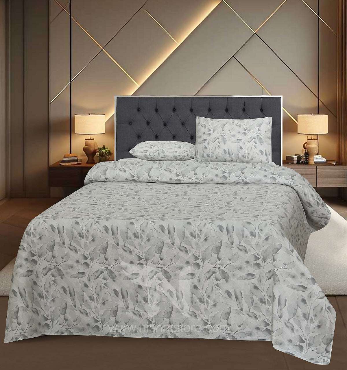 Double Bed Sheet Design NC-C 7133 - Nishat Creative Store