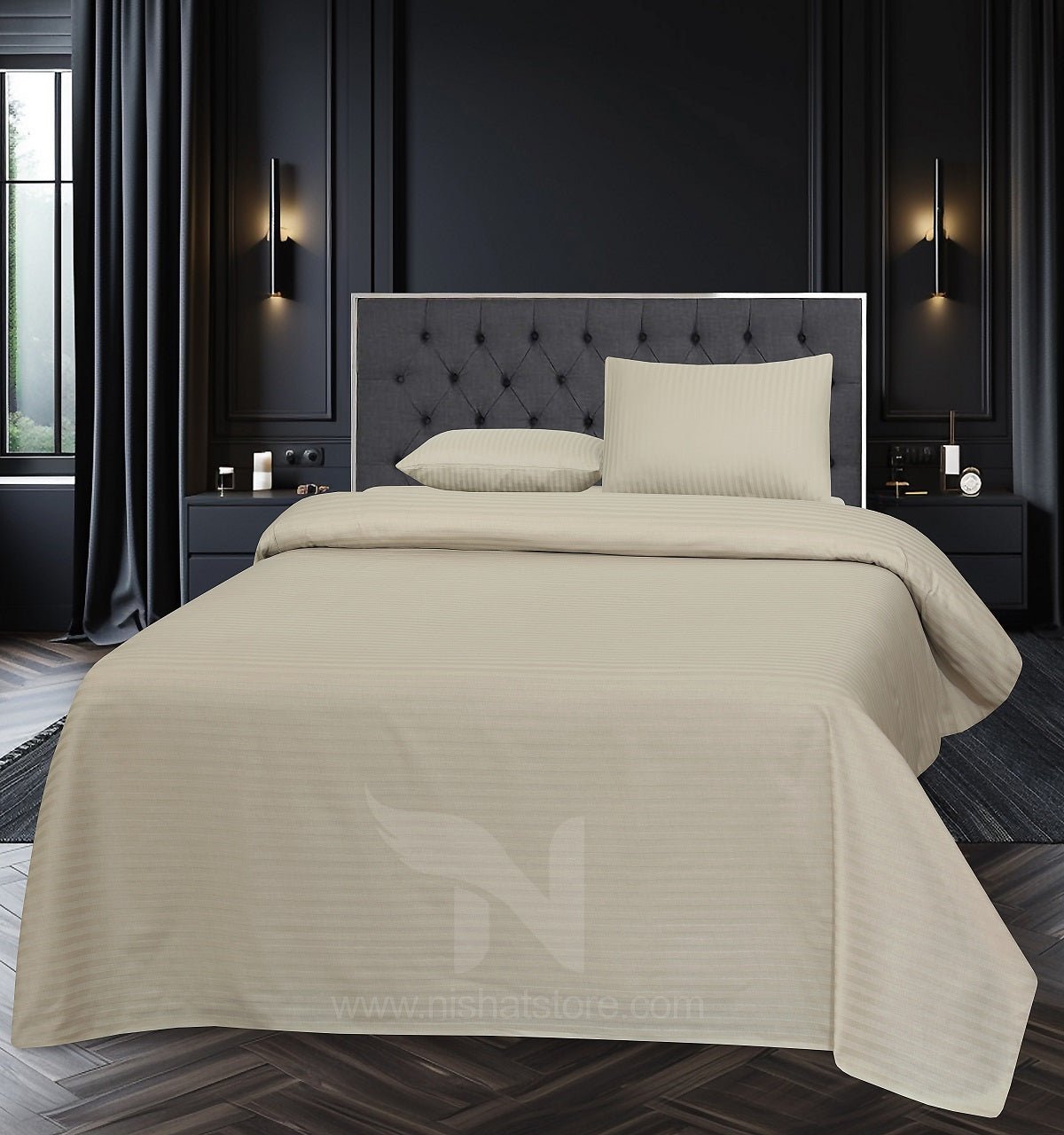 Double Bed Sheet Design NC-C 7142 - Nishat Creative Store