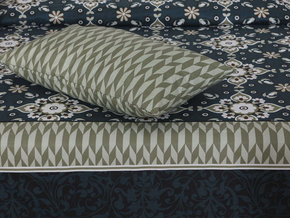 Double Bed Sheet Design NC-C 7153 - Nishat Creative Store