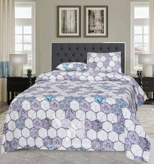 Double Bed Sheet Design NC-C 7177 - Nishat Creative Store