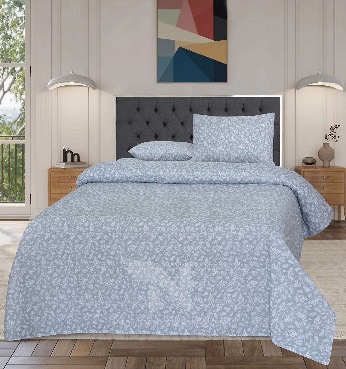 Double Bed Sheet Design NC-C 7190 - Nishat Creative Store