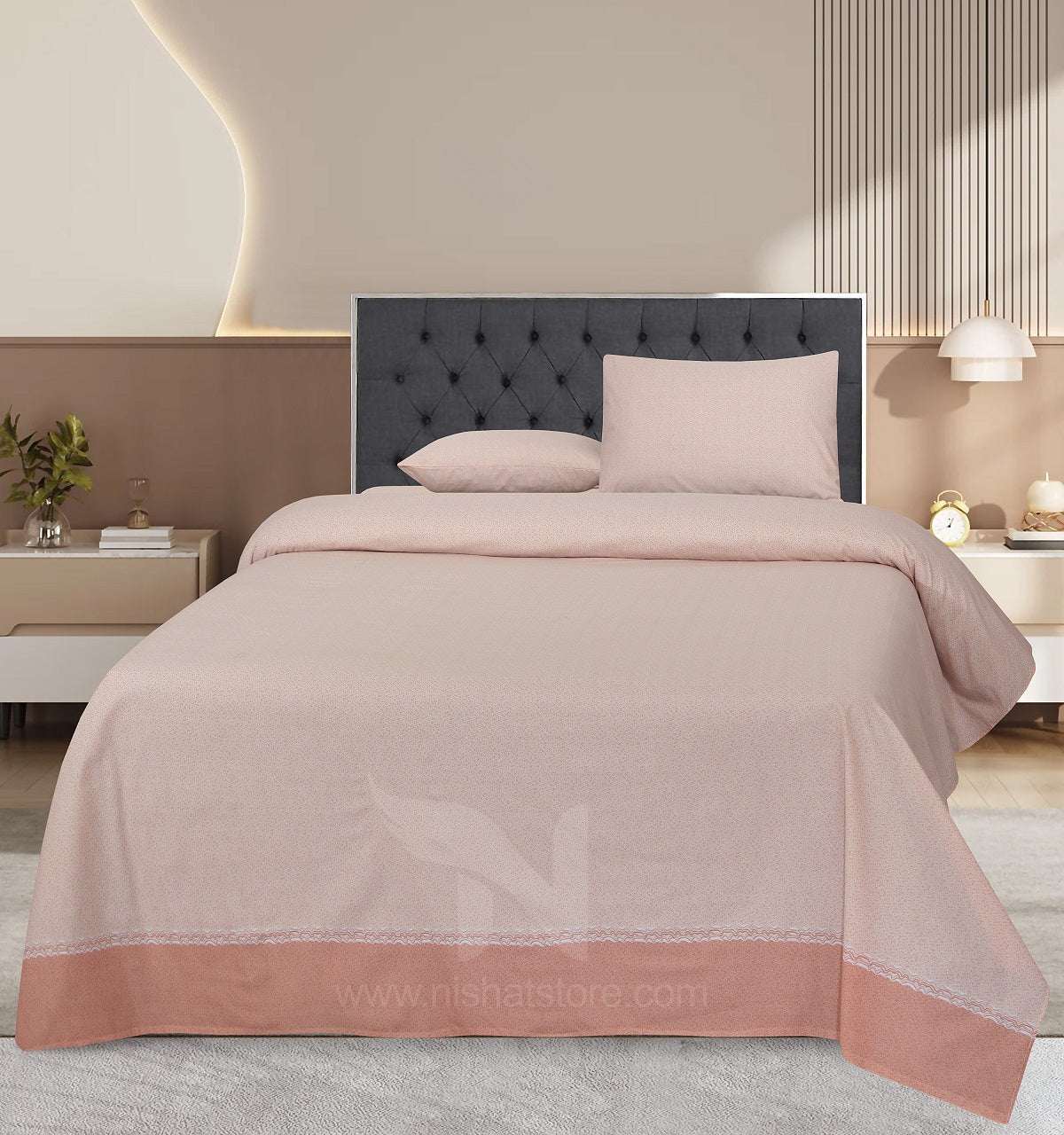 Double Bed Sheet Design NC-C 7191 - Nishat Creative Store