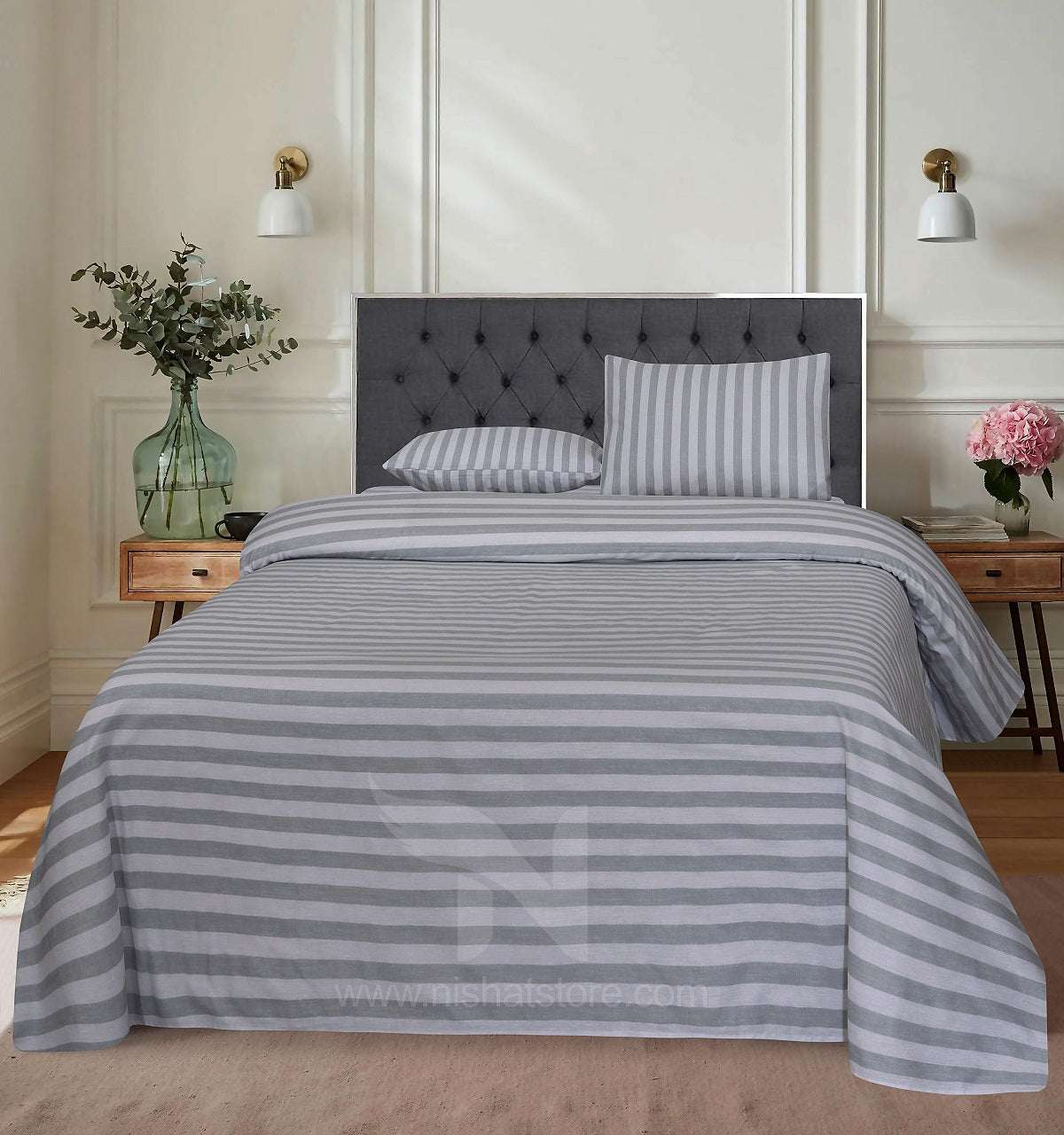 Double Bed Sheet Design NC-C 7240 - Nishat Creative Store