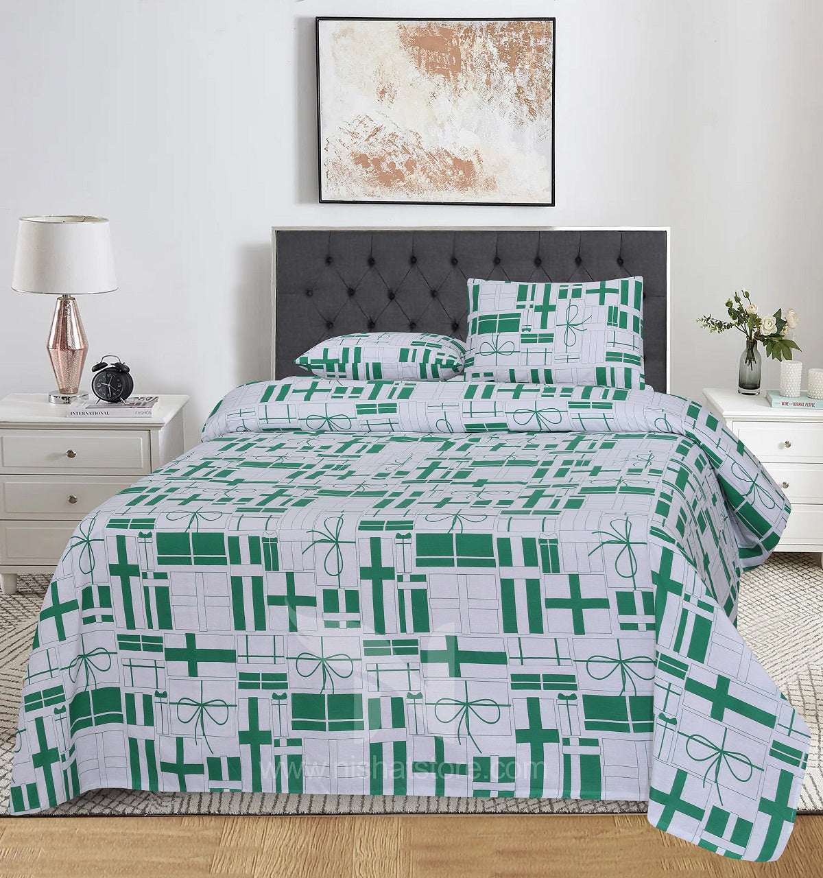 Double Bed Sheet Design NC-C 7270 - Nishat Creative Store
