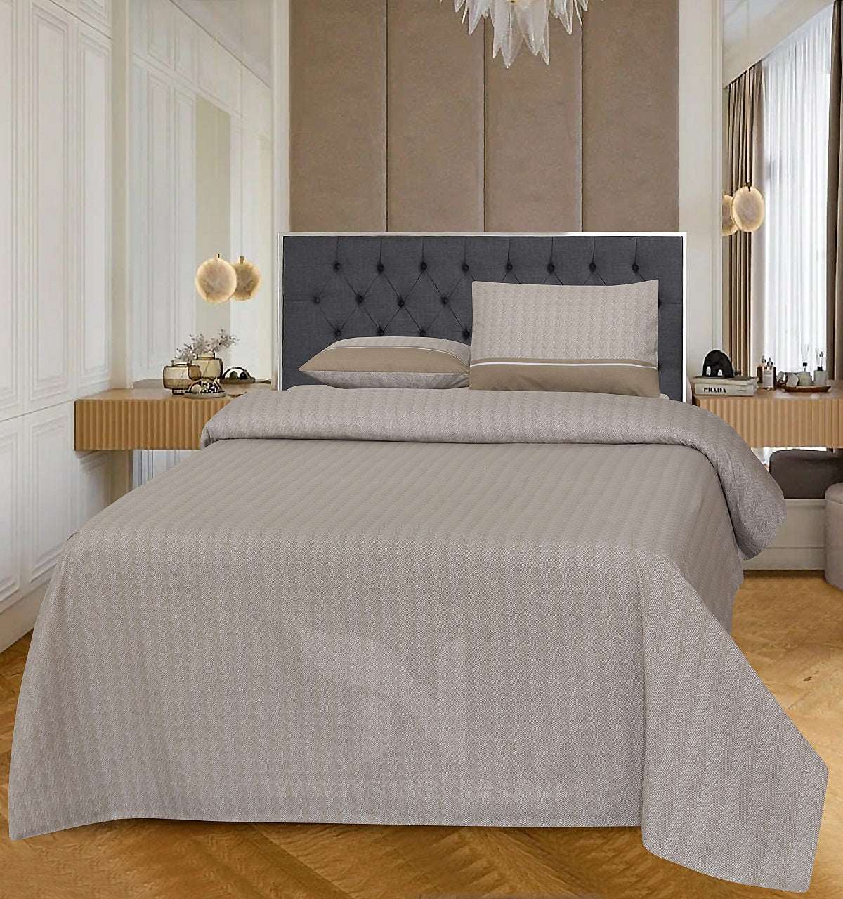 Double Bed Sheet Design NC-C 7301 - Nishat Creative Store