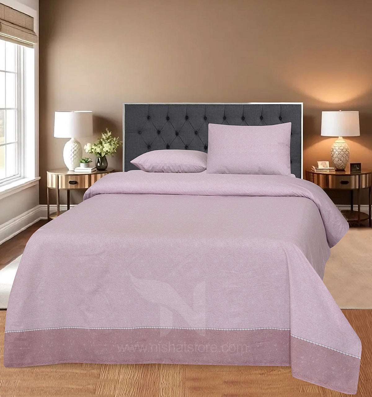 Double Bed Sheet Design NC-C 7305 - Nishat Creative Store