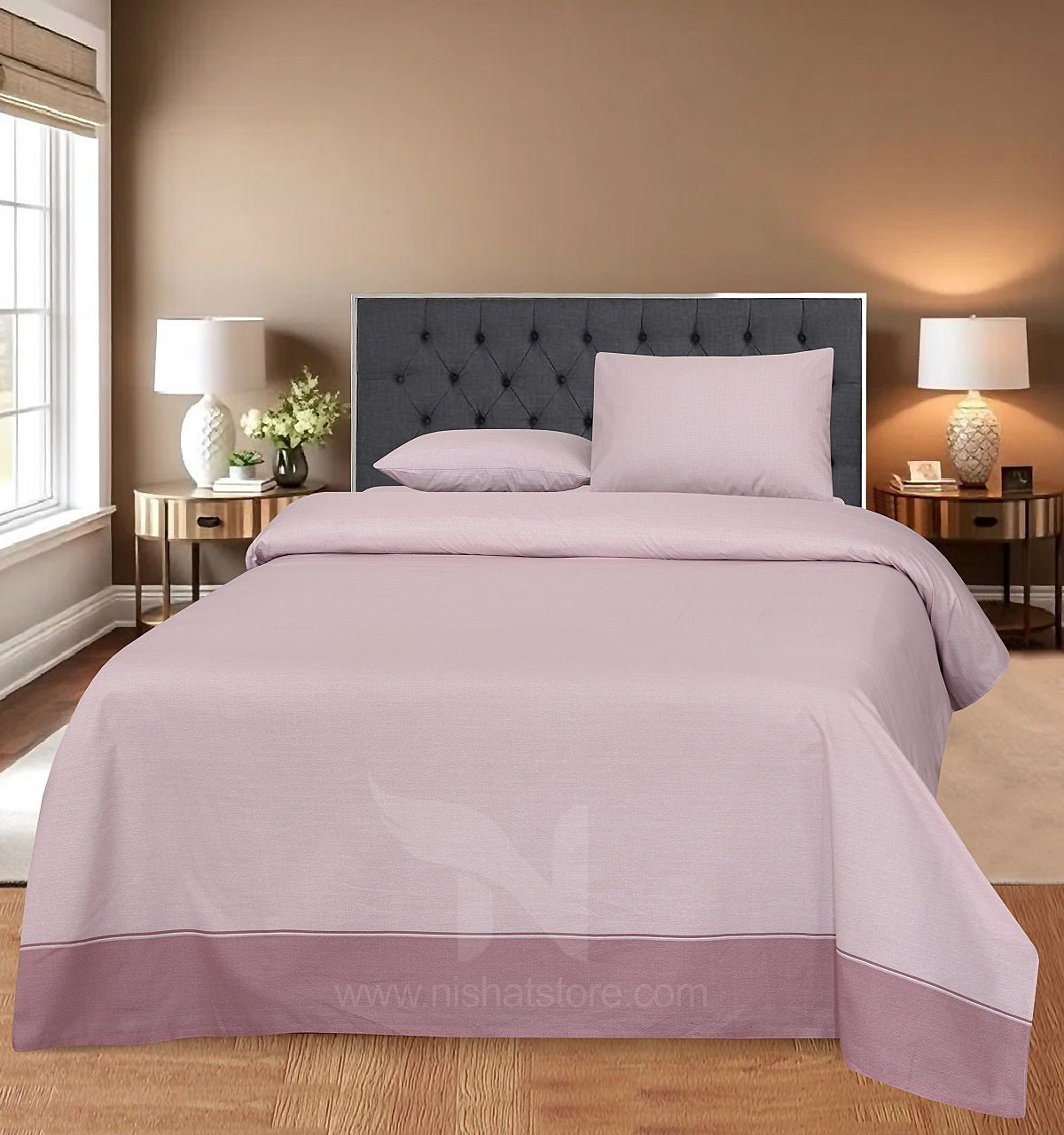Double Bed Sheet Design NC-C 7307 - Nishat Creative Store