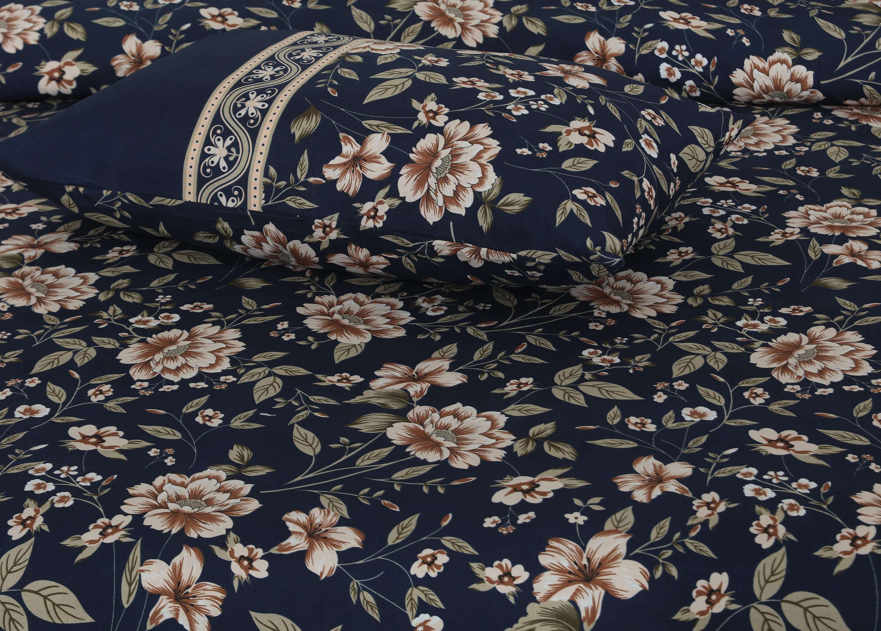 Double Bed Sheet Design NC-C 7318 - Nishat Creative Store
