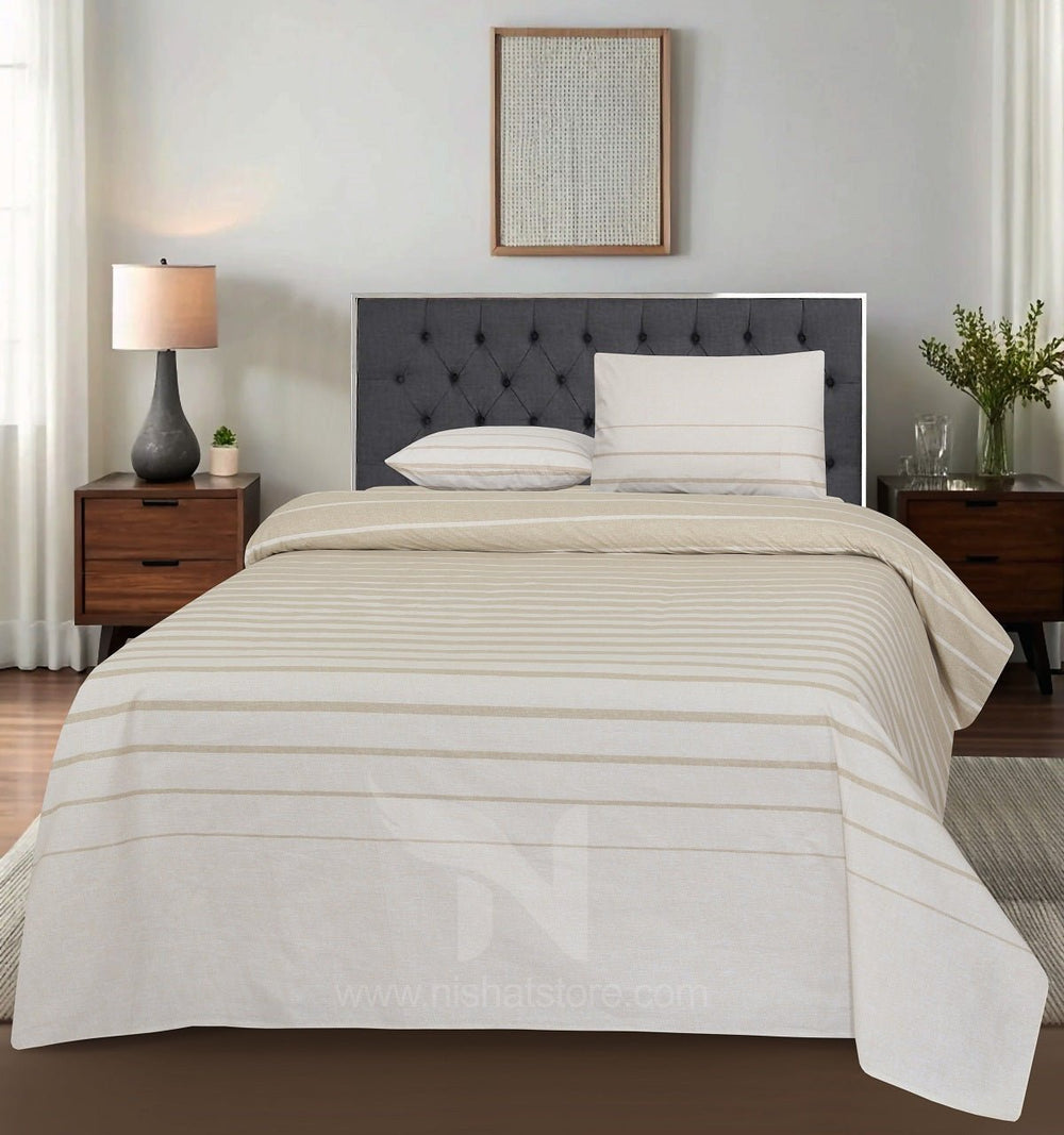 Double Bed Sheet Design NC-C 7340 - Nishat Creative Store