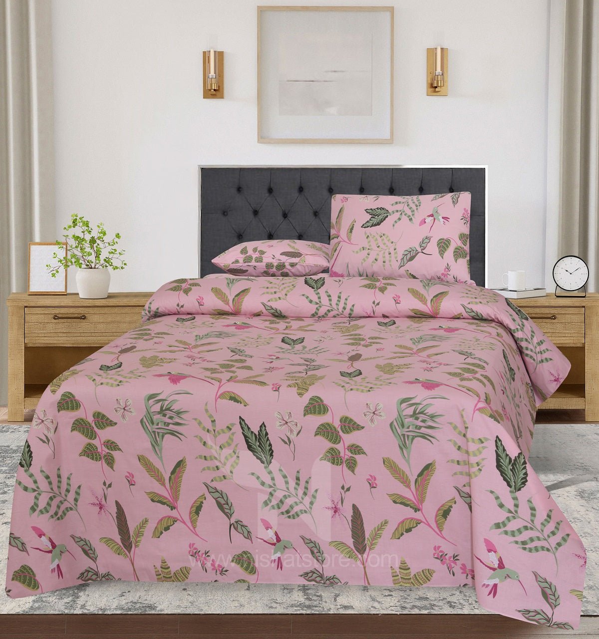 Double Bed Sheet Design NC-C 7447 - Nishat Creative Store