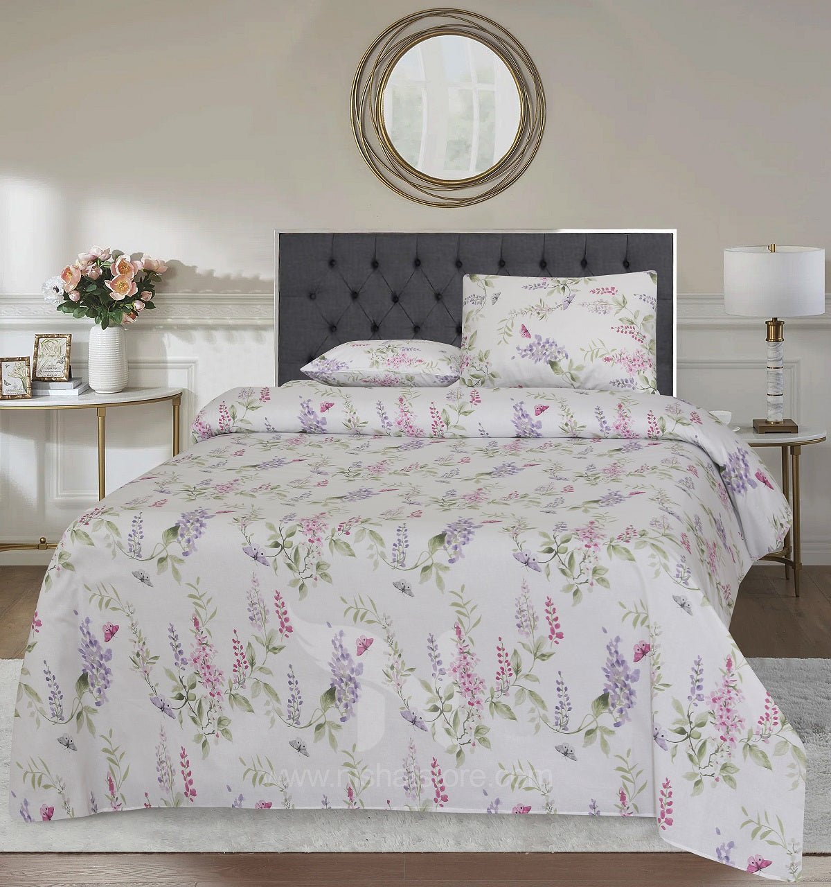 Double Bed Sheet Design NC-C 7452 - Nishat Creative Store