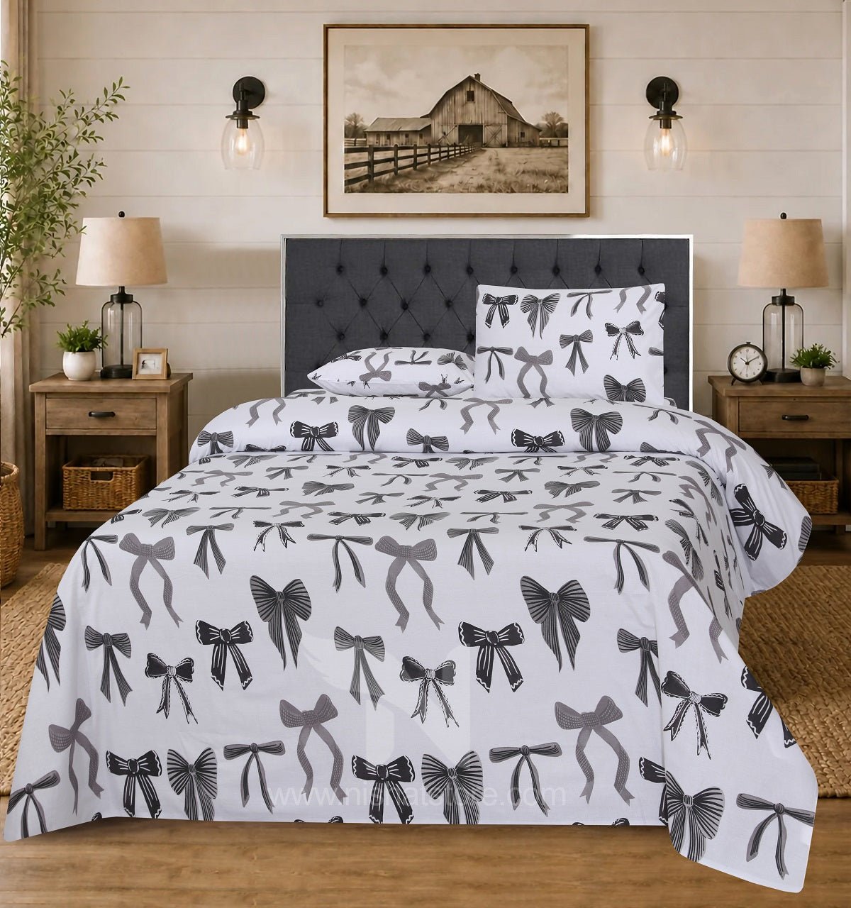 Double Bed Sheet Design NC-C 7460 - Nishat Creative Store