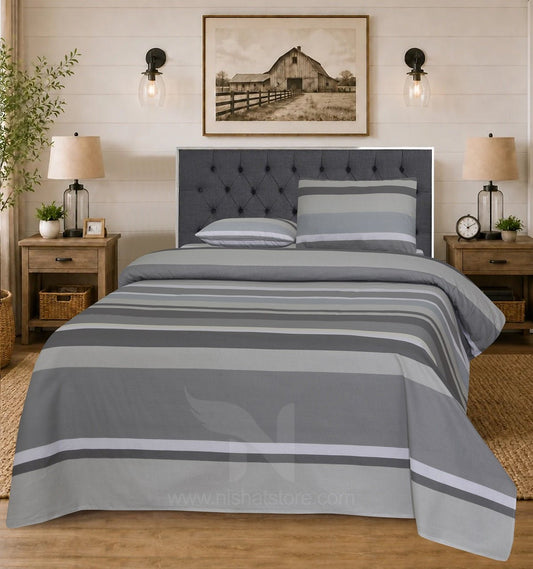 Double Bed Sheet Design NC-C 7461 - Nishat Creative Store