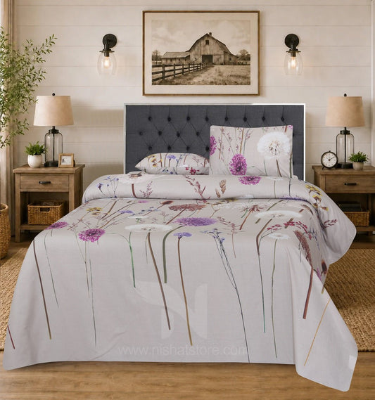 Double Bed Sheet Design NC-C 7467 - Nishat Creative Store