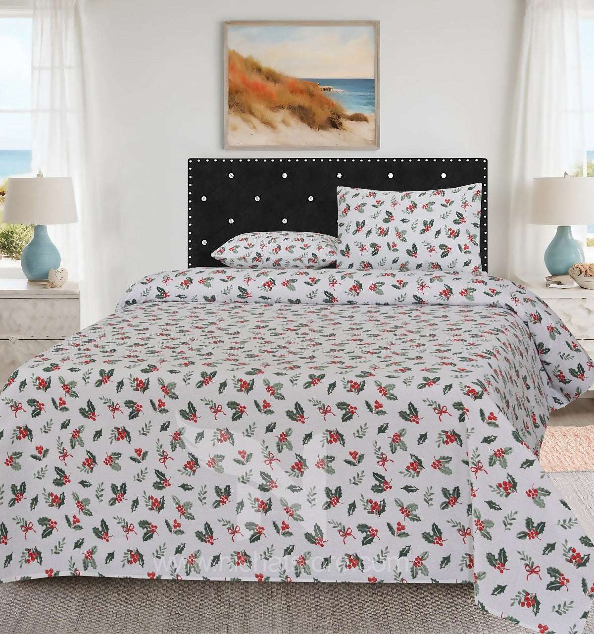 Double Bed Sheet Design NC-D 6037 - Nishat Creative Store