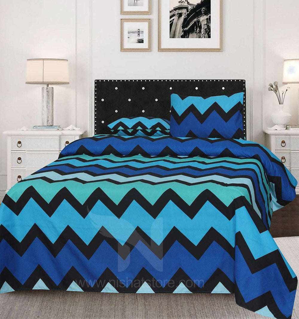 Double Bed Sheet Design NC-M 6059 - Nishat Creative Store