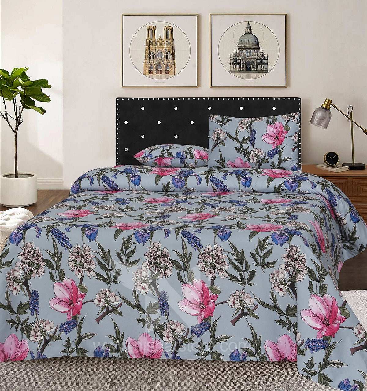 Double Bed Sheet Design NC-M 6062 - Nishat Creative Store