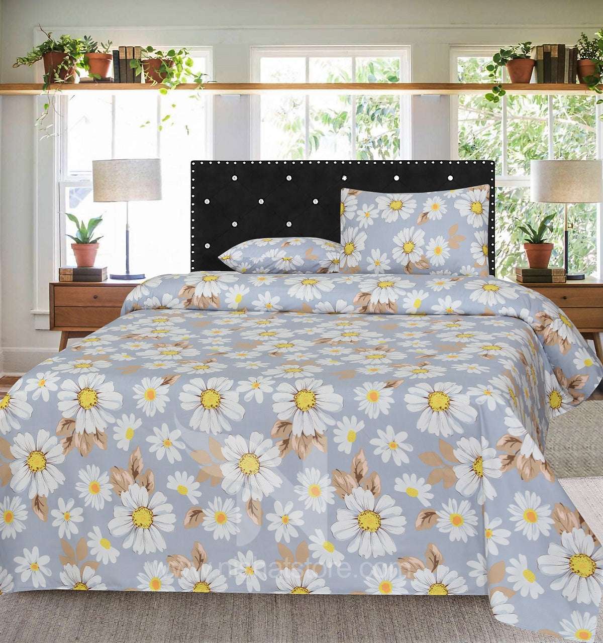 Double Bed Sheet Design NC-M 7006 - Nishat Creative Store