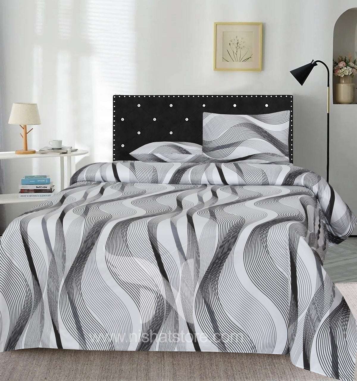 Double Bed Sheet Design NC-M 7018 - Nishat Creative Store