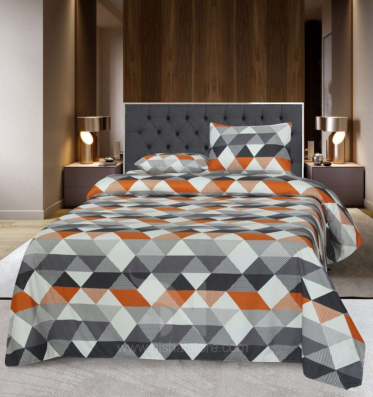 Double Bed Sheet Design NC-M 7071 - Nishat Creative Store