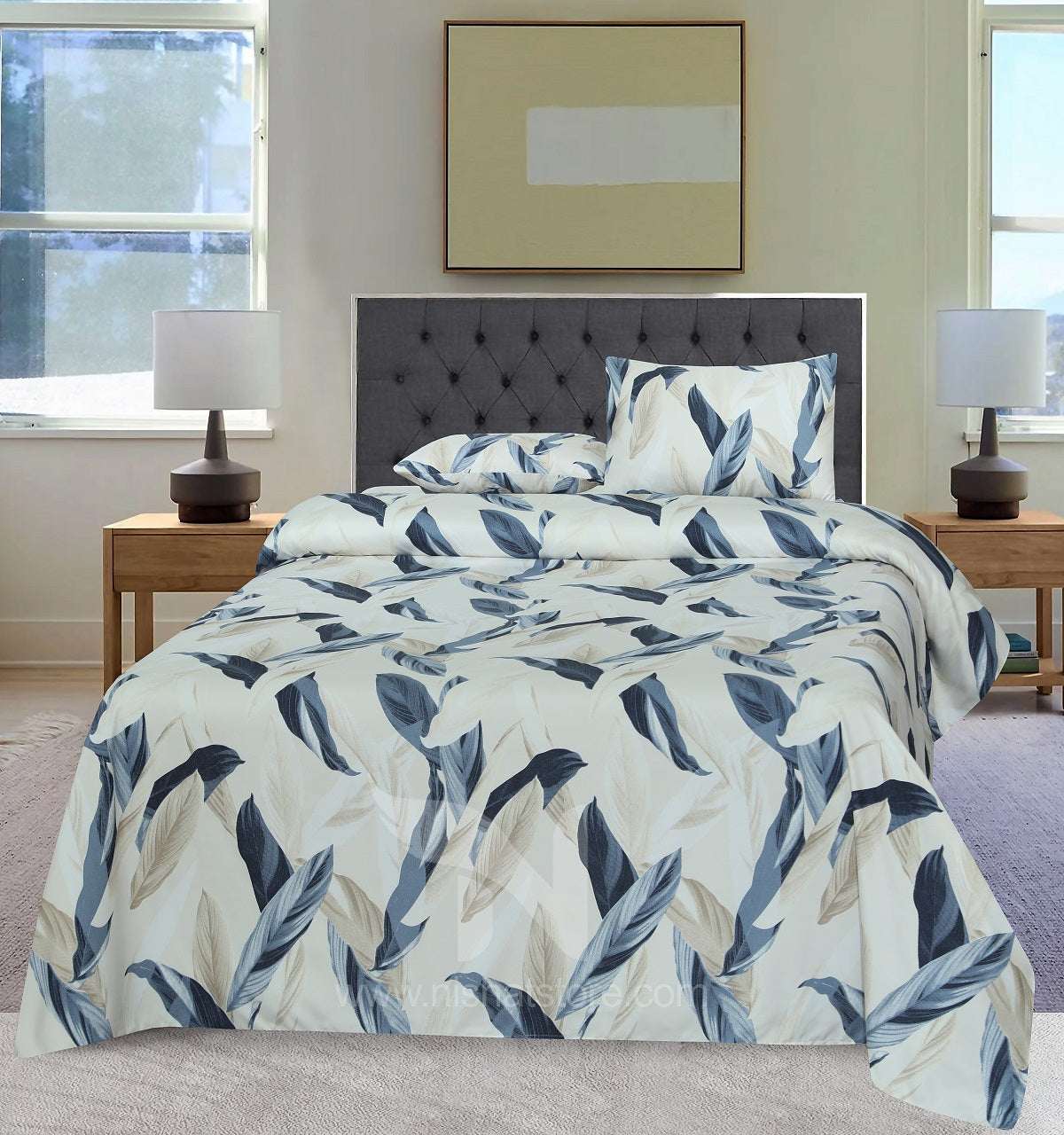 Double Bed Sheet Design NC-M 7080 - Nishat Creative Store