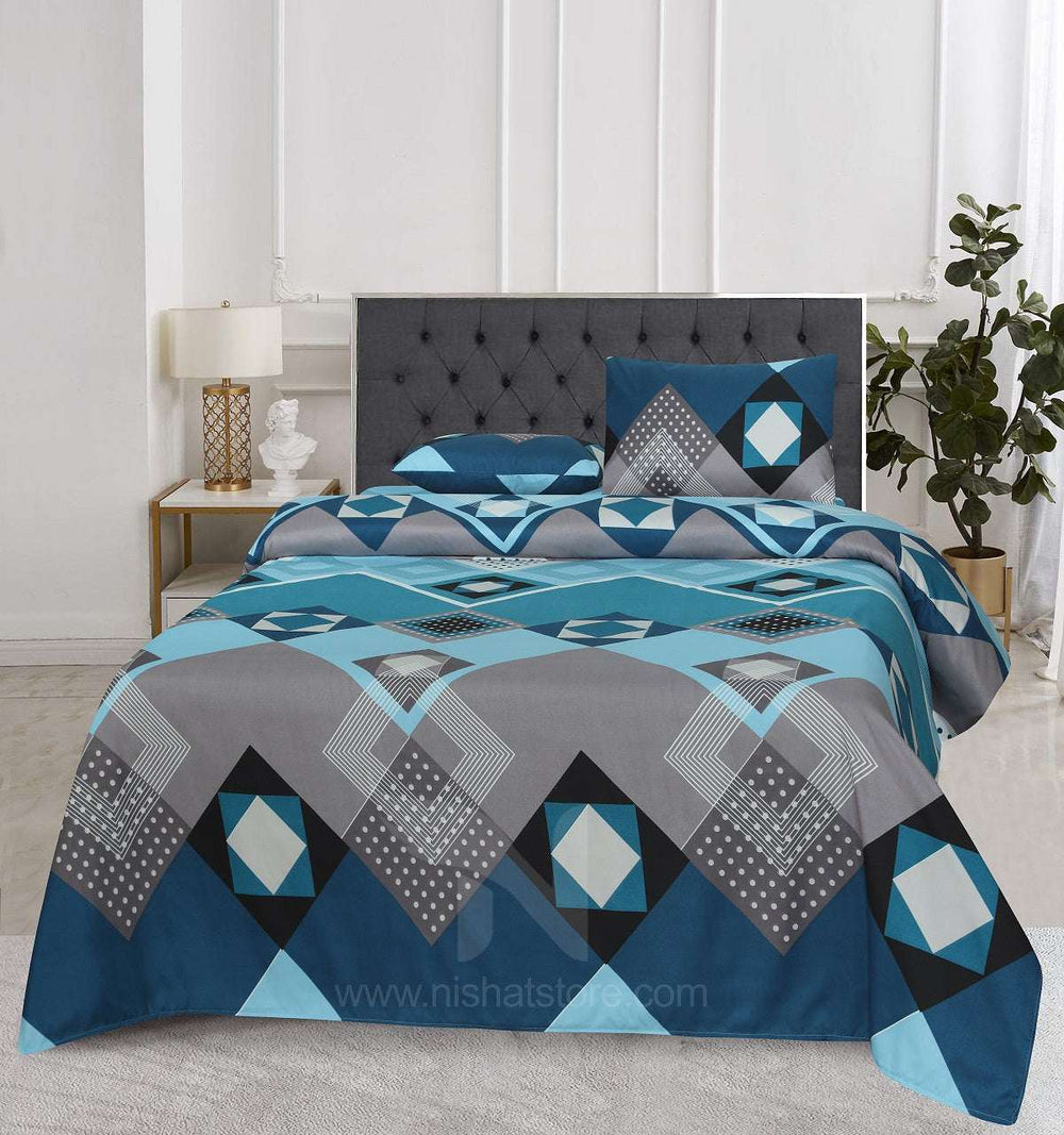 Double Bed Sheet Design NC-M 7081 - Nishat Creative Store