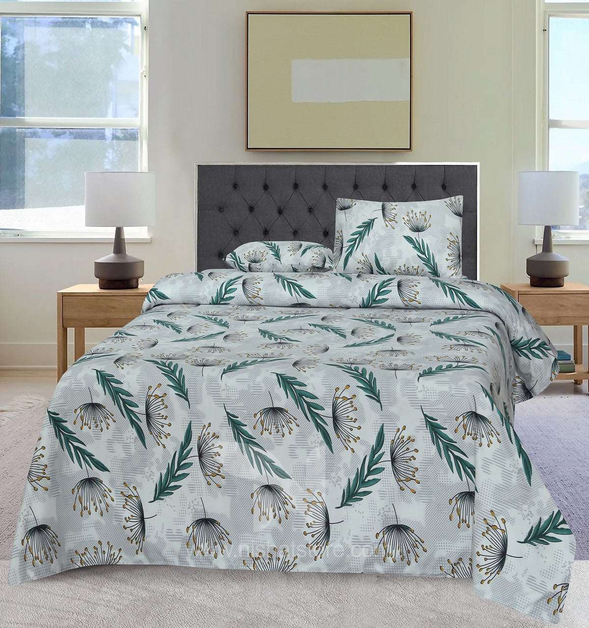 Double Bed Sheet Design NC-M 7086 - Nishat Creative Store